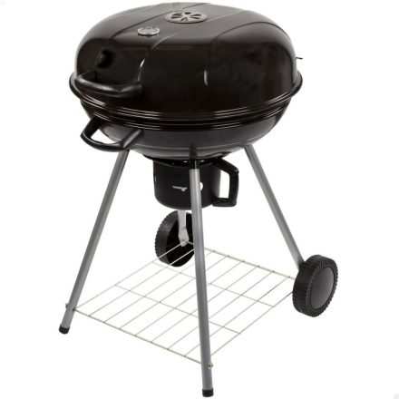 Szén barbecue kerekekkel Aktive Alumínium Zománcozott fém текстилен 57 x 86 x 57 cm Fekete MOST 77304 HELYETT 46117 Ft-ért!