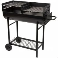   Szén barbecue kerekekkel Aktive Műanyag Zománcozott fém 97 x 96 x 42 cm Fekete MOST 77304 HELYETT 46903 Ft-ért!