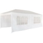   Pavilon Aktive 300 x 260 x 600 cm Fém Poliészter Fehér MOST 85039 HELYETT 55294 Ft-ért!