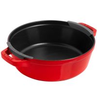   Tepsi Zwilling La Cocotte Piros Öntöttvas Ø 24 cm (3 egység) MOST 251983 HELYETT 196093 Ft-ért!