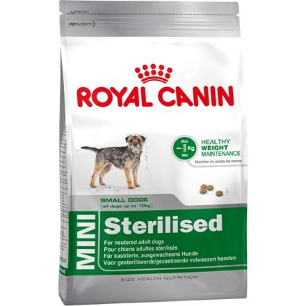 Takarmány Royal Canin  MINI Sterilised Felnőtt 8 kg MOST 51240 HELYETT 38561 Ft-ért!