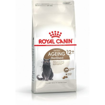 Macska eledel Royal Canin Senior Ageing Sterilised 12+ idősebb Csirke Kukorica Zöldség madarak 400 g MOST 8902 HELYETT 5333 Ft-ért!