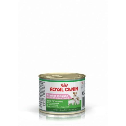 Nedves étel Royal Canin Starter Mousse Mother & Baby Dog 195 g MOST 3712 HELYETT 2224 Ft-ért!