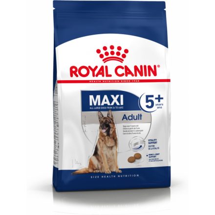 Takarmány Royal Canin Maxi Adult 5+ Felnőtt madarak 15 kg MOST 75595 HELYETT 58180 Ft-ért!