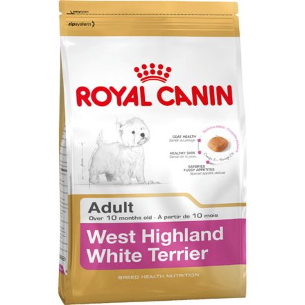 Takarmány Royal Canin West Highland White Terrier Adult Felnőtt Kukorica madarak 3 Kg MOST 23396 HELYETT 15758 Ft-ért!