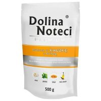   Nedves étel Dolina Noteci Premium Borjúhús Kacsa Tök Disznó 500 L 500 g MOST 2606 HELYETT 1563 Ft-ért!