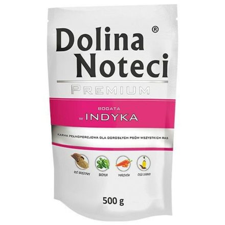 Nedves étel Dolina Noteci Premium Pulyka Zöldség 500 L 500 g MOST 2606 HELYETT 1563 Ft-ért!