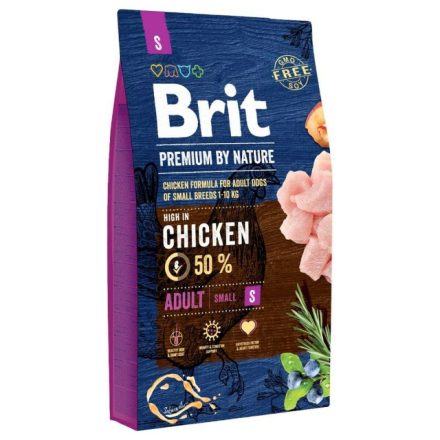 Takarmány Brit Premium By Nature Adult Felnőtt Alma Csirke Kukorica 8 kg MOST 23149 HELYETT 15593 Ft-ért!