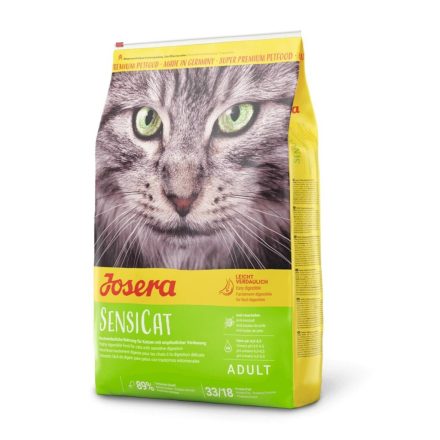 Macska eledel Josera SensiCat Felnőtt madarak 10 kg MOST 43977 HELYETT 33096 Ft-ért!