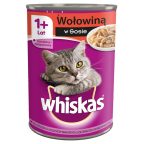   Macska eledel Whiskas   Borjúhús 400 g MOST 1934 HELYETT 1157 Ft-ért!