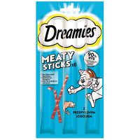   Snack for Cats Dreamies Meaty Sticks 30 g Lazac szín MOST 1771 HELYETT 1058 Ft-ért!