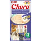   Snack for Cats Inaba Churu 4 x 14 g Tenger Gyümölcse Tonhal MOST 3318 HELYETT 1984 Ft-ért!