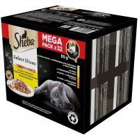   Macska eledel Sheba                                 Csirke Pulyka madarak 32 x 85 g MOST 22793 HELYETT 15345 Ft-ért!