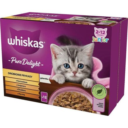 Macska eledel Whiskas                                 Csirke Pulyka Kacsa madarak 12 x 85 g MOST 7193 HELYETT 4307 Ft-ért!