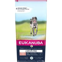   Takarmány Eukanuba Grain Free Senior large/giant breed idősebb Hal 20-40 Kg 12 kg MOST 45748 HELYETT 34427 Ft-ért!