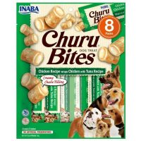   Kutya Snack Inaba Churu Bites Csirke Tonhal 8 x 12 g MOST 6698 HELYETT 4010 Ft-ért!