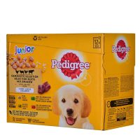   Nedves étel Pedigree unior Selection Csirke Borjúhús Bárány madarak 100 g 12 x 100 g MOST 7433 HELYETT 4448 Ft-ért!