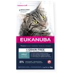   Macska eledel Eukanuba Grain Free Adult Salmon Hal 2 Kg MOST 16683 HELYETT 11236 Ft-ért!