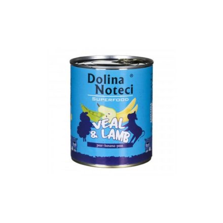 Nedves étel Dolina Noteci Superfood Borjúhús Bárány 800 g MOST 4308 HELYETT 2580 Ft-ért!