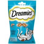   Snack for Cats Dreamies Édesség Lazac szín 60 L 60 g MOST 1756 HELYETT 1050 Ft-ért!