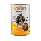   Nedves étel Calibra CALIBRA Premium Line Adult Chicken with liver and carrot Csirke 1,2 kg MOST 4432 HELYETT 2654 Ft-ért!