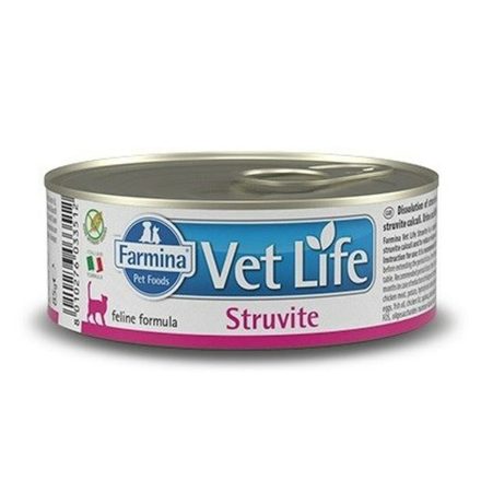 Macska eledel Farmina Vet Life Struvite Csirke 85 g MOST 2220 HELYETT 1331 Ft-ért!