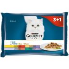   Macska eledel Purina   Csirke Borjúhús Bárány Kacsa Vaddisznó Nyúl 4 x 85 g MOST 3859 HELYETT 2307 Ft-ért!