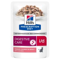   Macska eledel Hill's Digestive Care Csirke Lazac szín Disznó 85 g MOST 1988 HELYETT 1191 Ft-ért!