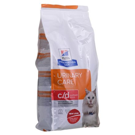 Takarmány Hill's  Feline c/d Urinary Care Multicare Stress Felnőtt Csirke 3 Kg MOST 36297 HELYETT 24737 Ft-ért!