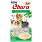   Snack for Cats Inaba EU102 4 x 14 g Édesség Csirke Tonhal MOST 3194 HELYETT 1910 Ft-ért!