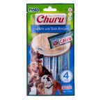   Kutya Snack Inaba Churu Pollo con atun Csirke Tonhal Hal 4 x 14 g MOST 2815 HELYETT 1687 Ft-ért!