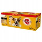   Nedves étel Pedigree Vital Protection Csirke Pulyka Borjúhús Marha- és borjúhús Zöldség Sárgarépa 40 x 100 g MOST 14718 HELYETT 9913 Ft-ért!