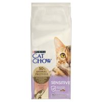   Macska eledel Purina Chow Adult Sensitive Felnőtt Lazac szín 15 kg MOST 56569 HELYETT 42570 Ft-ért!