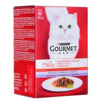   Macska eledel Purina Gourmet Lazac szín Tonhal 6 x 50 g MOST 5074 HELYETT 3034 Ft-ért!