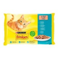   Macska eledel Purina Mix Lazac szín Tonhal Tőkehal 4 x 85 g MOST 2498 HELYETT 1496 Ft-ért!