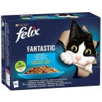   Macska eledel Purina Fantastic Lazac szín Tonhal Tőkehal 12 x 85 g MOST 6520 HELYETT 4002 Ft-ért!