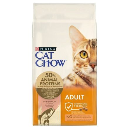 Macska eledel Purina Cat Chow Felnőtt Lazac szín Tonhal 15 kg MOST 48494 HELYETT 36494 Ft-ért!