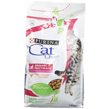 Macska eledel Purina Cat Chow Urinary Tract Health Felnőtt Csirke 1,5 Kg MOST 7634 HELYETT 4688 Ft-ért!