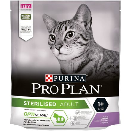 Macska eledel Purina Sterilised Adult Felnőtt Pulyka 400 g MOST 5778 HELYETT 3456 Ft-ért!