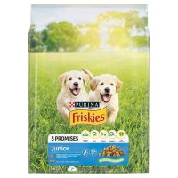   Takarmány Purina Friskies Junior Kölyök/Fiatal Csirke 3 Kg MOST 8848 HELYETT 5432 Ft-ért!