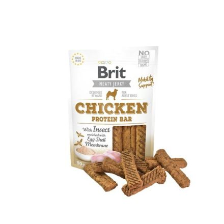 Kutya Snack Brit Jerky Snack Csirke 80 g MOST 3682 HELYETT 2199 Ft-ért!