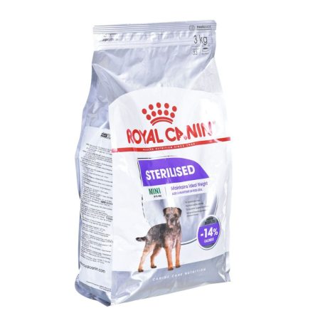 Takarmány Royal Canin Mini Sterilised Felnőtt 3 Kg MOST 26753 HELYETT 18015 Ft-ért!