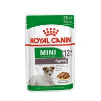   Nedves étel Royal Canin Mini Ageing 12+ Hús 12 x 85 g MOST 14386 HELYETT 8830 Ft-ért!