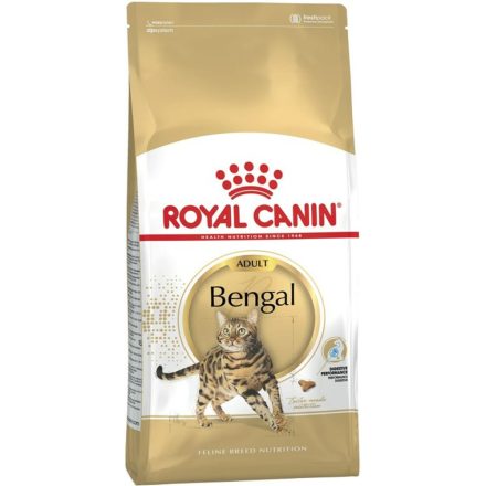 Macska eledel Royal Canin Bengal Adult Felnőtt Zöldség madarak 2 Kg MOST 28679 HELYETT 19545 Ft-ért!