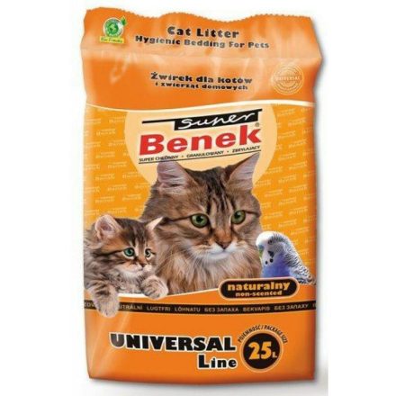 Macska alom Super Benek Universal Natural 25 L MOST 16366 HELYETT 11021 Ft-ért!