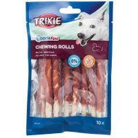   Kutya Snack Trixie Denta Fun Duck Chewing Rolls Kacsa 80 g MOST 3303 HELYETT 1976 Ft-ért!