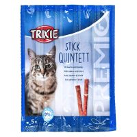   Snack for Cats Trixie TX-42725 5 x 5 g Lazac szín 25 g MOST 2135 HELYETT 1273 Ft-ért!