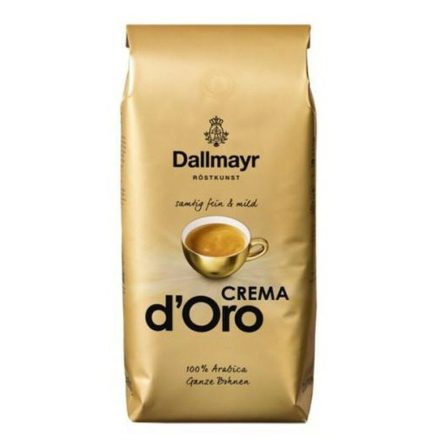 Egész babkávé Dallmayr Crema d'Oro 1 kg MOST 13744 HELYETT 8433 Ft-ért!