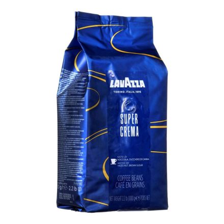 Egész babkávé Lavazza Super Crema 1 kg MOST 16768 HELYETT 11294 Ft-ért!