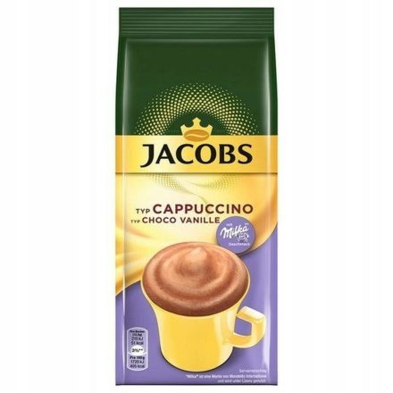 Oldható kávé Jacobs Capuccino Vanília 500 g MOST 5368 HELYETT 3216 Ft-ért!